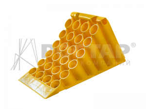 Упор противооткатный КАМАЗ пластик L-464 H-230 R-560 250-3927010 ROSTAR