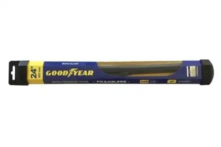 Щетка стеклоочистителя 600мм бескаркасная Multiclip Frameless GOODYEAR GY000424 GOODYEAR