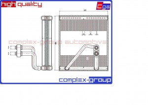 Испаритель Hyundai CRETA (2016-) 97139M0000 13RCC1113RA 13RCC1113RA CGA