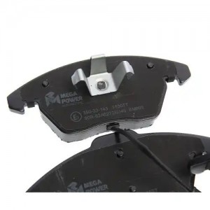 Колодки тормозные VW Passat (05-) SKODA Octavia (04-) передние (4шт.) MEGAPOWER 350-33-143 MEGA POWER