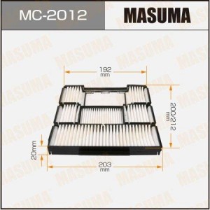 фильтр салона!\ Toyota Corolla 1.4 16V/2.0D 97-02 MC-2012 MASUMA