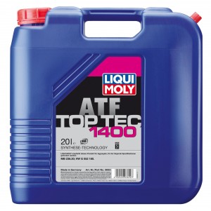 3692 LiquiMoly Синт-ое тр.масло д/CVT Top Tec ATF 1400 (20л) 3692 LIQUI MOLY