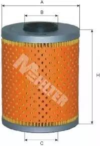 фильтр масляный!\ BMW E36/E34/Z3 2.0i-3.2i & 24V 89> TE603 MFILTER AUTOMOTIVE FILTERS