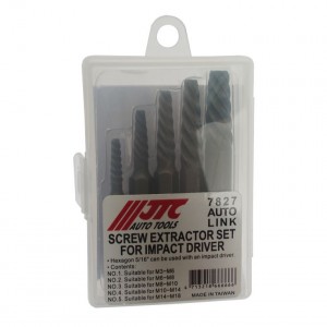 Набор экстракторов 5/16хМ3-М18 5 предметов JTC JTC-7827 JTC TOOLS