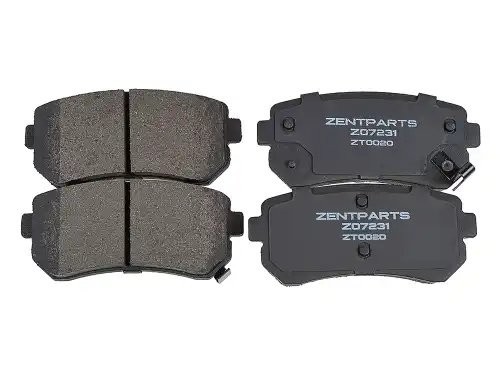 колодки дисковые задние Z07231 ZENTPARTS