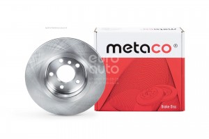 Диск тормозной передний вентилируемый 3050151 METACO