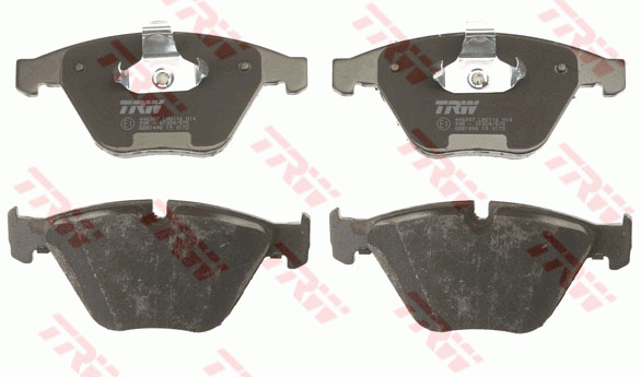 Колодки передние BMW E60, E63, E65, E66, E84 GDB1498 GDB1498 TRW