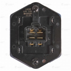 Резистор э/вент. отоп. для а/м Mitsubishi Lancer IX 03-/Outlander I 03- LFR1103 LFR 1103 LUZAR