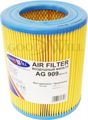 Фильтр воздушный AG909 AG 909 GOODWILL