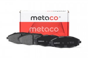 Колодки тормозные передние к-кт 3000011 3000011 METACO