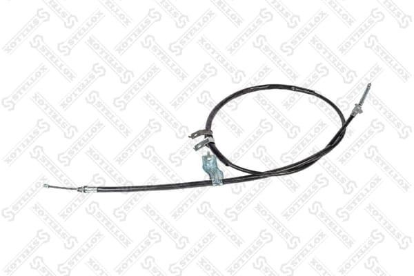 трос ручного тормоза! л.\ Nissan Qashqai/Qashqai+2 1.5-2.0i/dCi 07> 29-98802-SX STELLOX