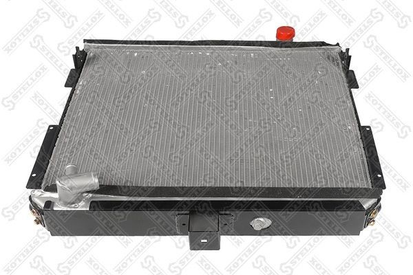 радиатор сист.охлаждения! алюм.,607x525x44мм,ан.33106-1301010-10\ГАЗ-33106 с дв. 81-04509-SX STELLOX