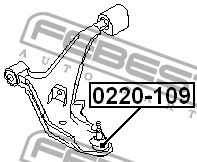 Опора шаровая 0220-109 0220-109 FEBEST