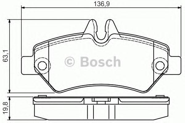 MB SPRINTER 06>/VW CRAFTER 06> 3.0Тонн/3.5Тонн 0 986 495 100 BOSCH