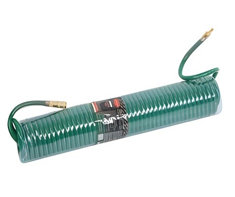 Шланг компрессора 10х14мм 20м спиральный полиуретановый с быстроразъемами ROCKFO RF141020M ROCK FORCE