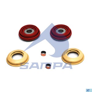 Ремкомплект суппорта KNORR SB5,SB6,SB7 (пятаки с пыльниками без бортика d=74мм)  095.581 SAMPA