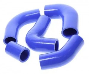 Патрубок ГАЗ-3302 дв.ЗМЗ-406 ЕВРО-2 радиатора комплект 5шт. силикон MEGAPOWER 130-17-010 MEGA POWER