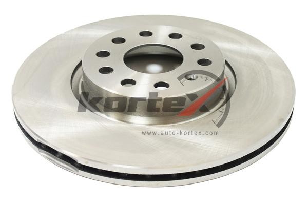 Диск тормозной VW Caddy,Golf,Jetta,Passat AUDI A3,Q3 SEAT Leon SKODA Yeti передн KD0114 KORTEX