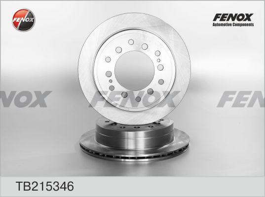 Диск тормозной Toyota Land Cruiser 90-, FJ Cruiser 10-, Lexus GX 01-09  2шт TB215346 FENOX