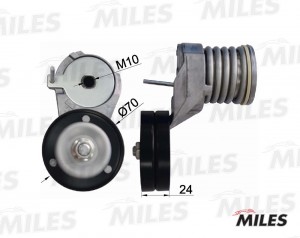 Натяжитель ремня приводного VAG 1.4-1.6 16V AG00048 AG00048 MILES