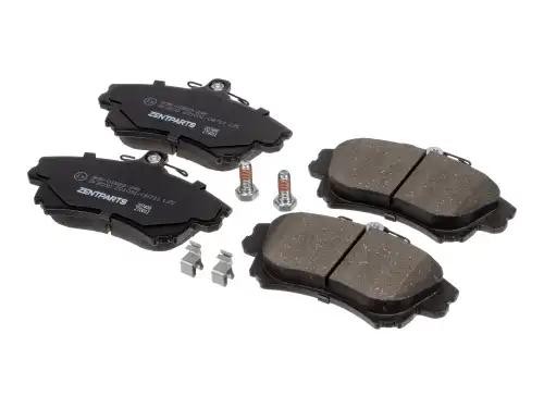 колодки дисковые передние! Mitsubishi Carisma, Volvo S40/V40 1.6-2.0/1.9TD 96> Z07406 ZENTPARTS