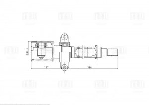 ШРУС Haval Jolion (21-) 1.5T AMT 2WD (внутр. прав.) (GO 1698) GO 1698 TRIALLI