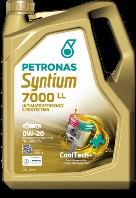 Масло моторное PETRONAS 7000 LL SP 0W20 синт.5л SYNTIUM 70719M12EU PETRONAS