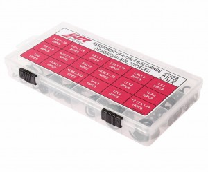 Набор колец уплотнительных для систем кондиционирования с R-12/R-134 270шт с хла JTC-2020A JTC TOOLS