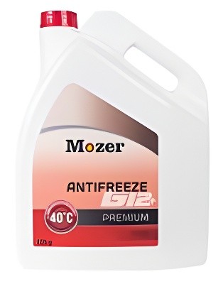 Антифриз красный -40C 10кг G12+ MOZER 4606468 MOZER