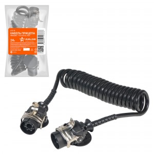 Кабель электрический АБС прицепа 7-полюсный L=4500мм AIRLINE ATE-18 AIRLINE