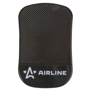 Коврик на панель приборов противоскользящий (92х145 мм) "AIRLINE" (черный) ASM-B-01 AIRLINE