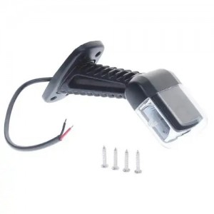 Фонарь габаритный красный/белый/желтый светодиодный 12/24V левый MEGAPOWER 37026009 MEGA POWER