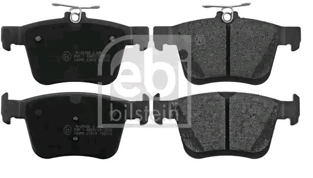 колодки дисковые задние! Audi A3, VW Golf VII 1.2TSI-1.8TFSI/2.0TDI 12- 16995 FEBI BILSTEIN