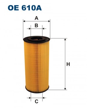Масляный фильтр OE610A FILTRON