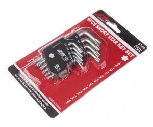 Набор ключей TORX T10-Т50 Г-образных 9 предметов JTC JTC-5354 JTC TOOLS