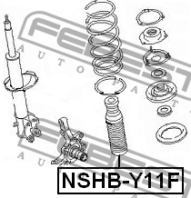 Пыльник амортизатора NSHB-Y11F NSHB-Y11F FEBEST