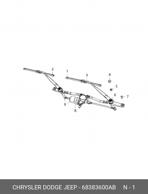 68383600AB BLADE 68383 600AB CHRYSLER
