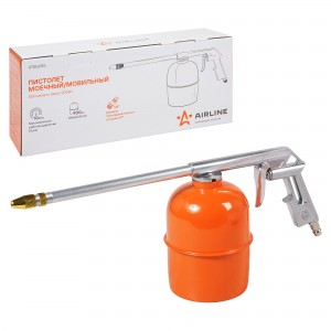 Пистолет мовильный "AIRLINE" (ПМ1 металл. бачок 900 мл) ATBU055 AIRLINE