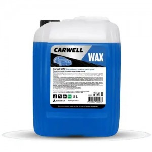 Средство Быстрая Сушка Воск холодный 5л Wax CARWELL C-973 CARWELL