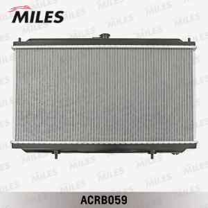 Радиатор (паяный) NISSAN ALMERA (01- )/PRIMERA (02- )1.5/1.8 MT ACRB059 ACRB059 MILES