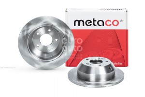 Диск тормозной задний 3060043 3060043 METACO