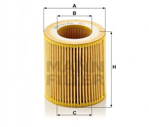 BMW 1-F20/F21/ 3-F30/F31/ 5-F10/F11 HU816ZKIT MANN FILTER