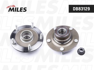 Ступица колеса задняя с подшипником без ABS FORD TRANSIT 00- (SKF VKBA3589) DB83 DB83129 MILES