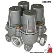КЛАПАН ЗАЩИТНЫЙ 4-Х КОНТУРНЫЙ (KNORR-BREMSE:AE4158) MULTIBRAND MB SK/MK/NG-SERIE S300275 STARKMEISTER