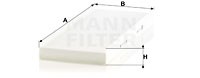 Фильтр салонный CU3955 CU3955 MANN FILTER