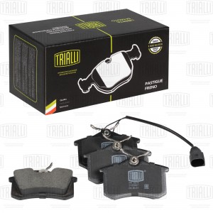 Колодки торм. VW Sharan (95-) диск. зад. (в компл. с датчиком) (PF 1874) PF 1874 TRIALLI