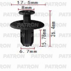 Клипса крепежная P370788 PATRON