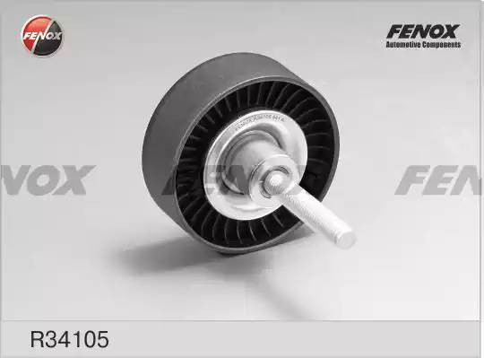 Ролик направляющий поликлинового ремня R34105 FENOX