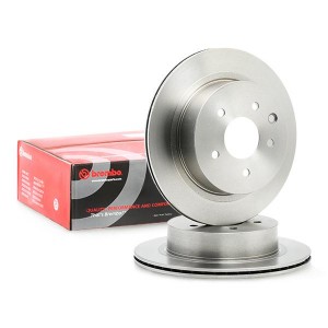 09.8969.20 диск тормозной задний!\ Nissan X-Trail 2.0/2.5/2.2DCi 01> 09.8969.20 BREMBO