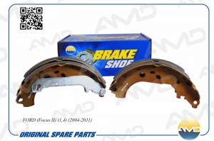 Колодки тормозные барабанные (228x42) FORD Focus II, 1,4, 2004-2011 AMDBF558 AMD.BF558 AMD